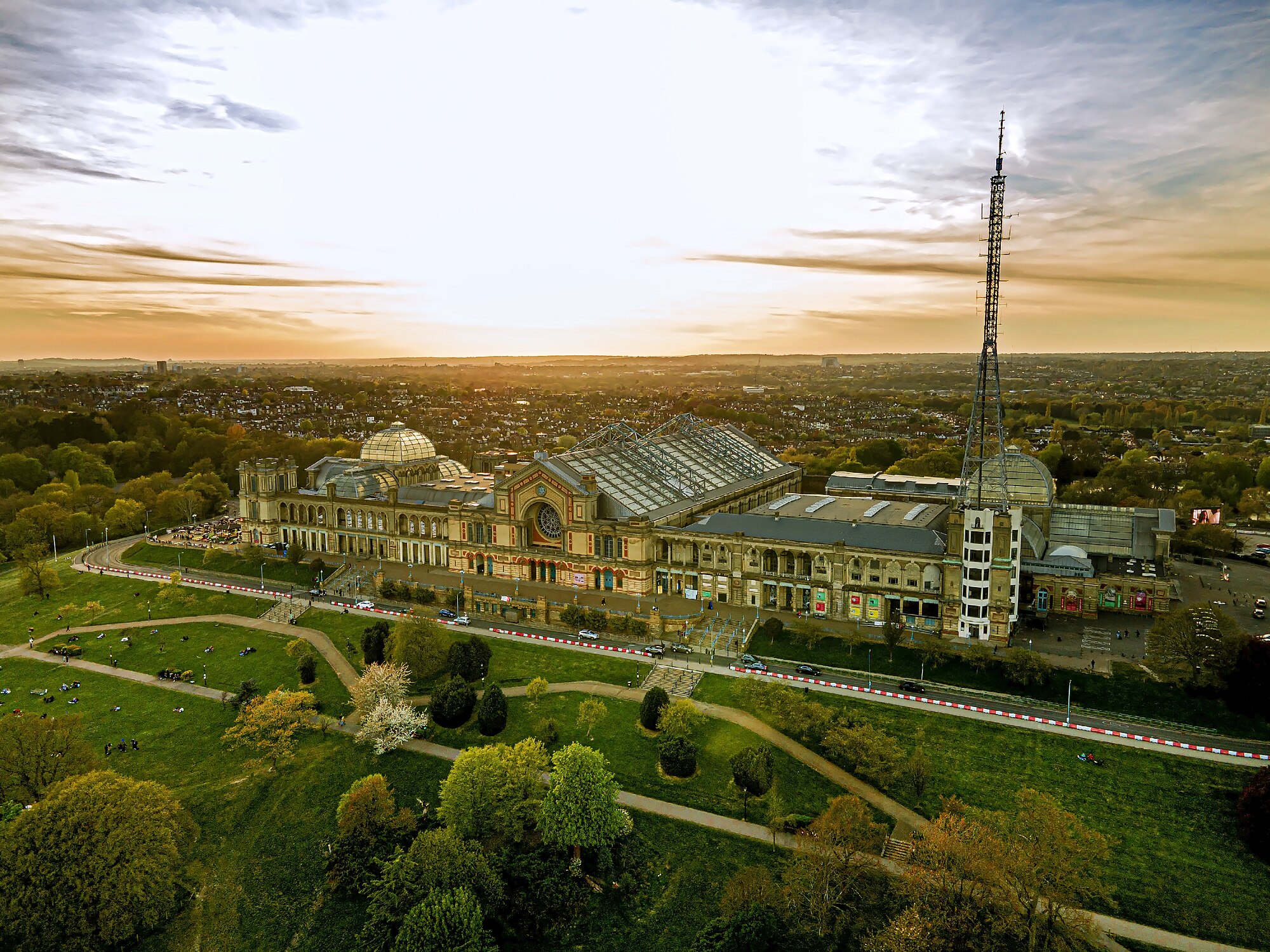 Alexandra Palace in Haringey